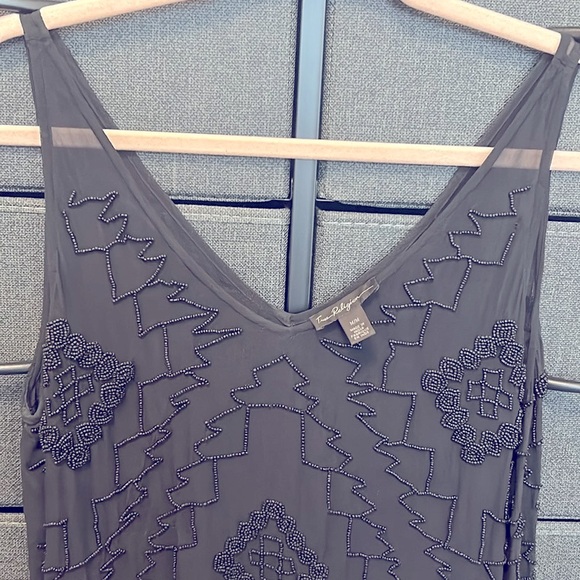▪️ TRUE RELIGION ▪️ Beaded Sheer Blouse - Picture 10 of 10